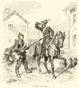 Een haastige slok, januari 1871