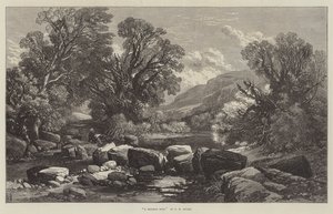 Een vakantiebestemming (gravure) door English School