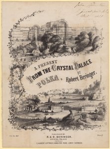 Een Geschenk van het Crystal Palace Polka door English School