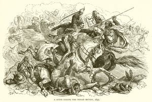Een scène tijdens de Indiase opstand, 1857