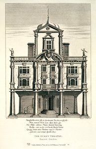 Een scène uit Empress of Morocco door Elkanah Settle, 1813 door English School