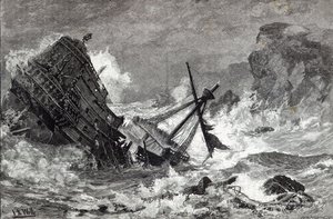 Een septemberstorm, 1588, uit 