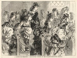 Een modieuze bruiloft; Onwaardige gedragingen van de elegante toeschouwers door English School
