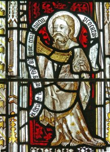 Een noordelijk raam met St. Judas