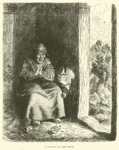 Een slachtoffer van de belegering, januari 1871 door English School