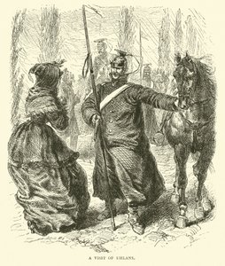 Een bezoek van Ulanen, maart 1871 door English School