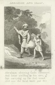 Abraham en Isaac door English School