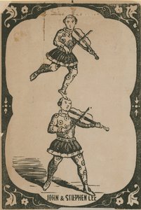 Acrobatische muzikanten: John Lee en Stephen Lee