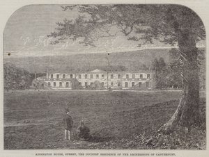 Addington House, Surrey, de Buitenresidentie van de Aartsbisschoppen van Canterbury door English School