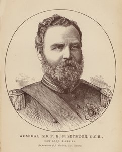 Admiraal Sir F B P Seymour, GCB, Nu Lord Alcester door English School
