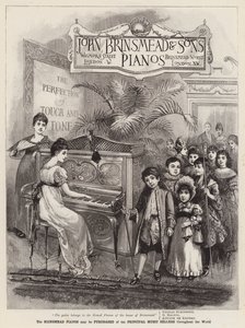Advertentie, Brinsmead Piano