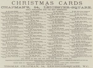 Advertentie, Chapman