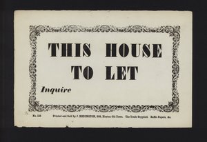 Advertentie: Dit huis te huur door English School