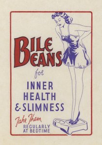 Advertentie voor Bile Beans