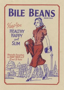 Advertentie voor Bile Beans