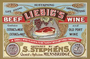 Advertentie voor Liebigs Beef Wine