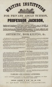 Advertentie voor het Schrijfinstituut door English School