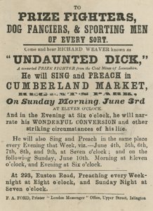 Reclame voor Undaunted Dick door English School
