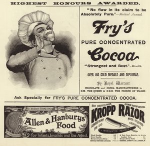 Advertentiespread uit The Graphic Christmas Number 1896 door English School