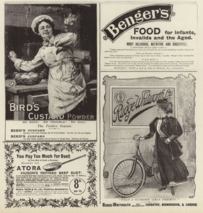 Advertentiespread uit The Graphic Christmas Number 1896