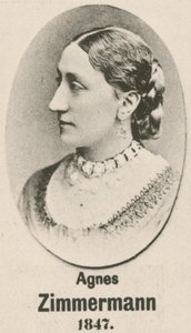 Agnes Zimmermann door English School