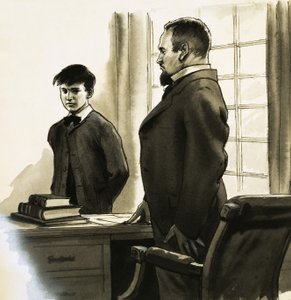Albert Einstein werd van school gestuurd omdat zijn werk zo slecht was door English School