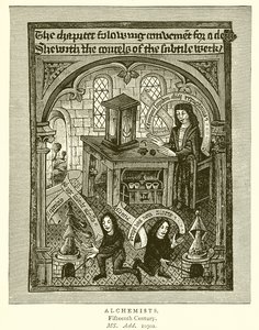 Alchemisten door English School