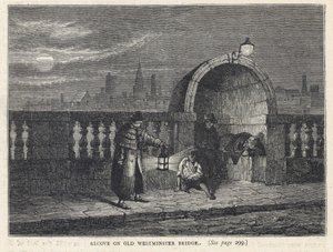 Alkoof op de Westminster Bridge door English School