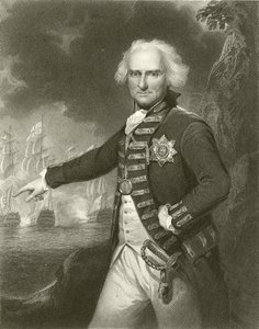 Alexander Hood, Burggraaf Bridport door English School