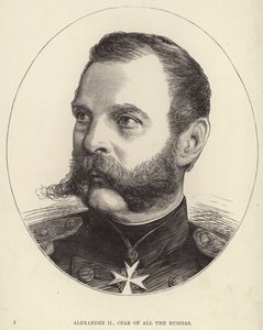 Alexander II van Rusland door English School
