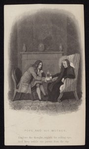 Alexander Pope en zijn moeder