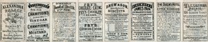 Alexandra Palace - Advertenties op de achterkant van brochure
