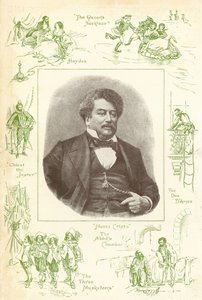 Alexandre Dumas, auteur van De Graaf van Monte Cristo door English School