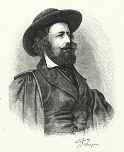 Alfred Lord Tennyson door English School