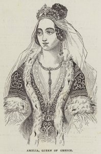 Amelia, Koningin van Griekenland