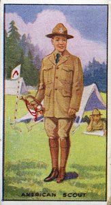 Amerikaanse Scout, 1923 door English School