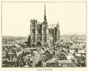 Kathedraal van Amiens door English School