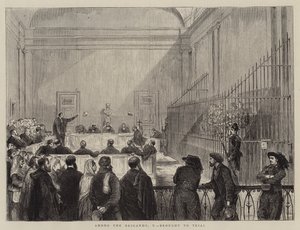 Onder de Bandieten, V, voor de Rechter gebracht door English School