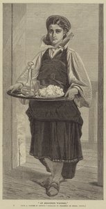 Een Aragonese serveerster