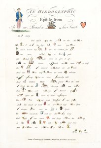 Een hiërogliefische brief