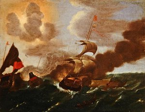 Een incident in de Anglo-Spaanse oorlog door English School