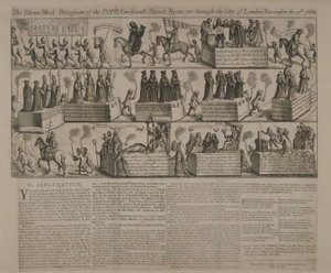 Een anti-katholieke processie (1680)