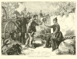 Een incident bij de Slag om Gravelotte, augustus 1870 door English School