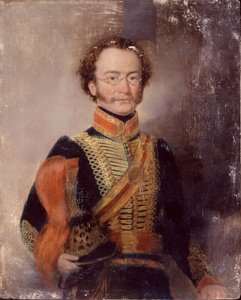 Een niet-geïdentificeerde officier, Regiment van Bombay Bereden Artillerie, ca.1840