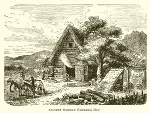 Oude Duitse boerderij door English School