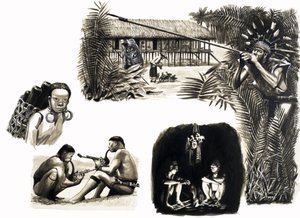 Oude volkeren van de wereld: Blaaspijpjagers van Borneo