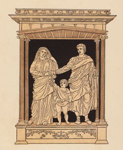 Oud Rome: Het huwelijk van Claudia en Pudens door English School