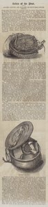 Oude Skippet en Hanaper in het Openbaar Archief (gravure) door English School