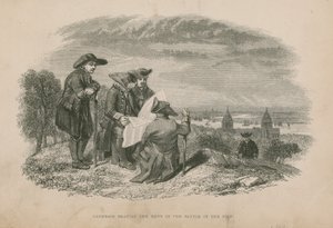Anderson leest het nieuws van de Slag bij de Nijl; illustratie uit Poor Jack door Frederick Marryat door English School