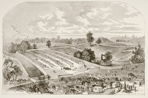 Andersonville Gevangenis door English School